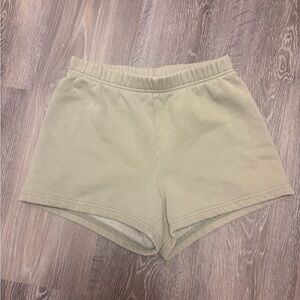 TNA Athletic Sage Green Cotton Shorts